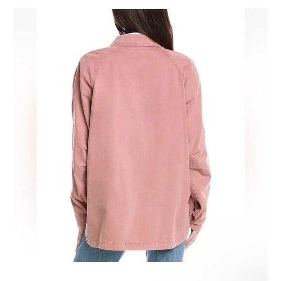 NWT Pistola Briana Cotton UtilityMilitary Jacket/Overshirt in Clay Sz M - Picture 2 of 10